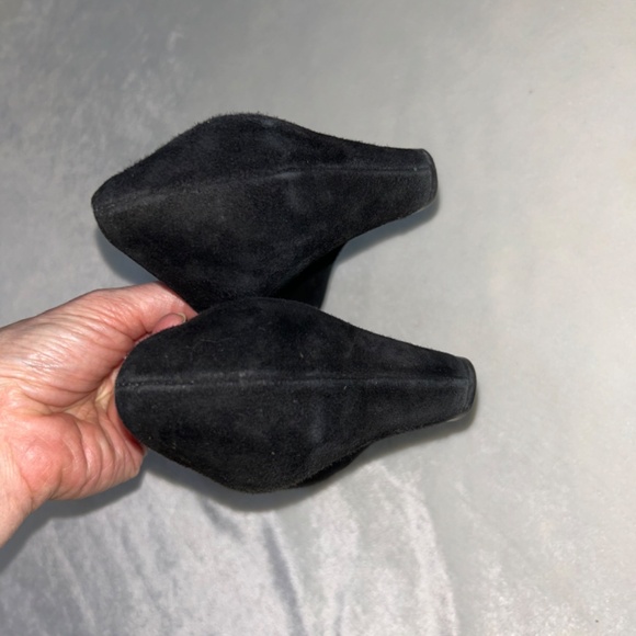 Stuart Weitzman Arise Suede Loafer Wedges 5.5 - Picture 8 of 11